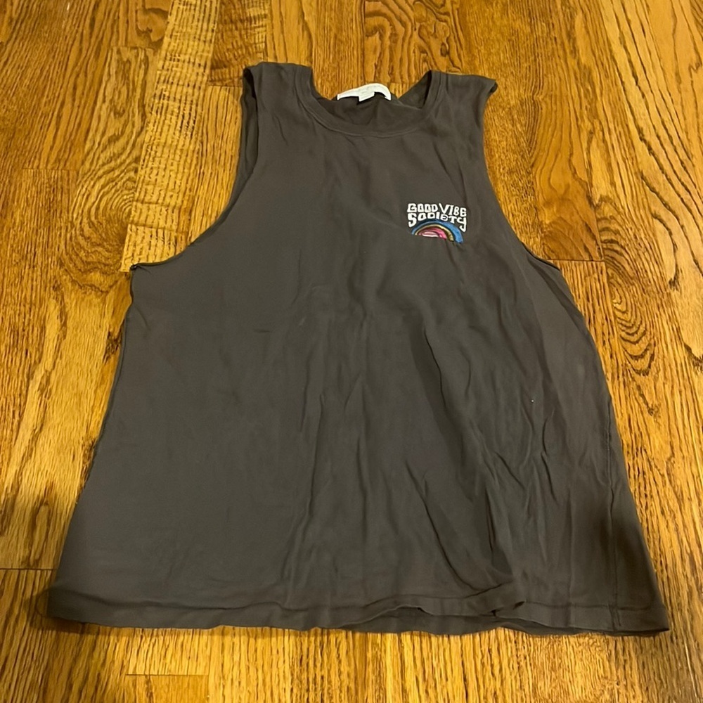Spiritual Gangster Woman’s Grey Good Vibe Society Size S